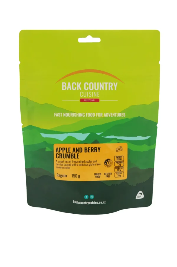Back Country Cuisine Apple And Berry Crumble — 150 G>Macpac New