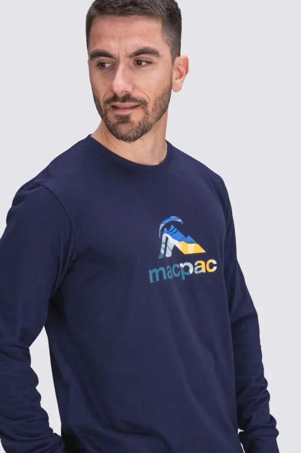Men'S Logo Long Sleeve T-Shirt>Macpac Best Sale