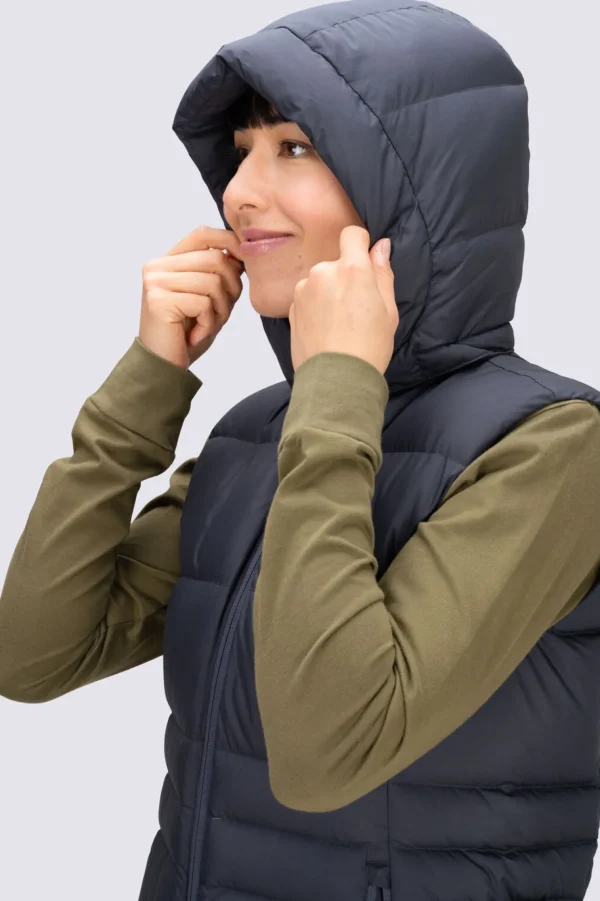 Women'S Aurora Hooded Down Vest>Macpac Clearance