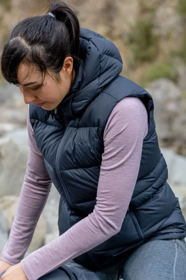 Women'S Aurora Hooded Down Vest>Macpac Clearance