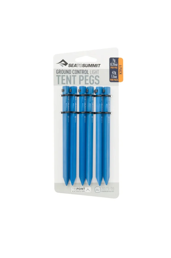 Sea To Summit Ground Control Light Tent Pegs (6 Pack)>Macpac Cheap