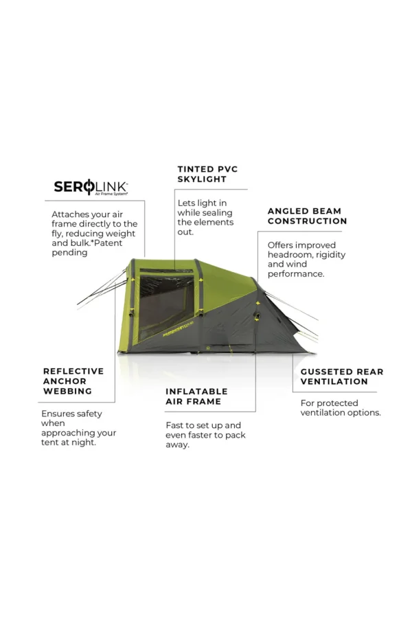 Zempire Evo Ts 4 Person+ Air Tent>Macpac Outlet